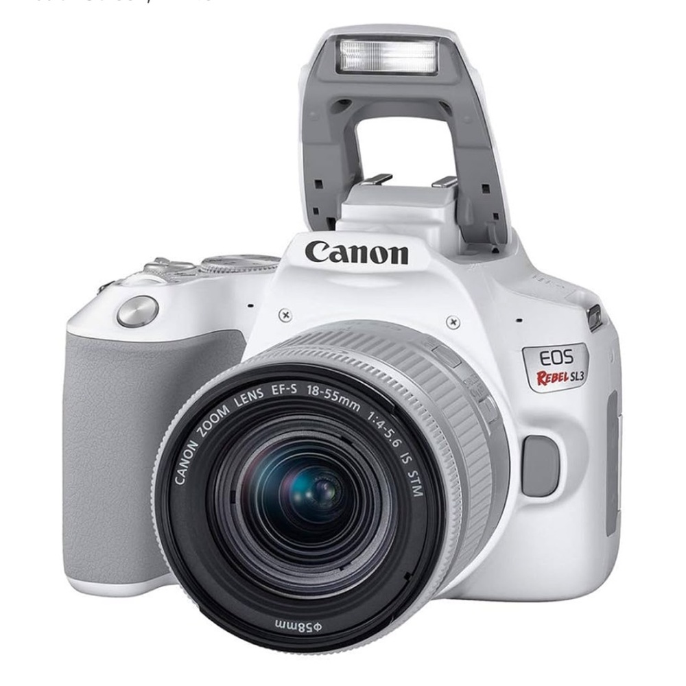 Canon EOS REBEL SL3 camera with EF-S 18-55 Lens Kit